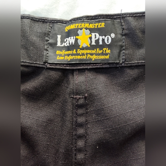 QUARTERMASTER Law Pro Men's 6 Pocket Black BDU Shorts. Size Large waist 35"- 39" - Picture 2 of 8